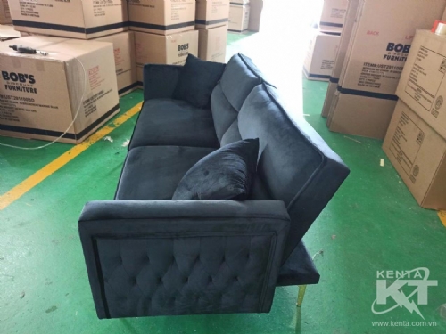 Ghế sofa đen 1110x865x380