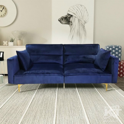 Ghế sofa xanh navy 1110x865x380