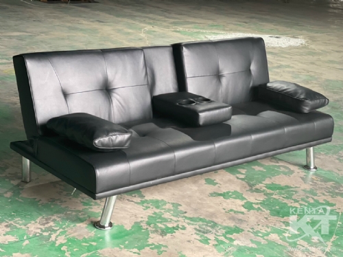 sofa đơn đen D170 x R85 x C75